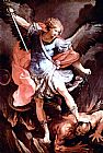 Guido Reni The Archangel Michael painting